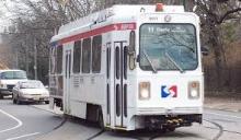 A SEPTA Trolley